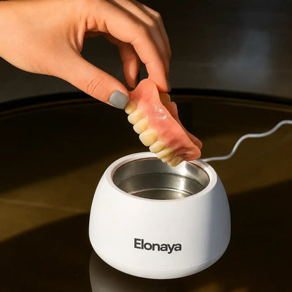 Nettoyeur à ultrasons pour dentiers – Elonaya