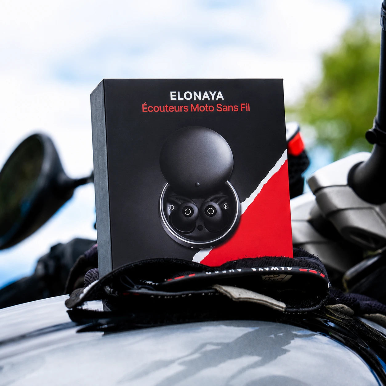 Écouteurs moto sans fil