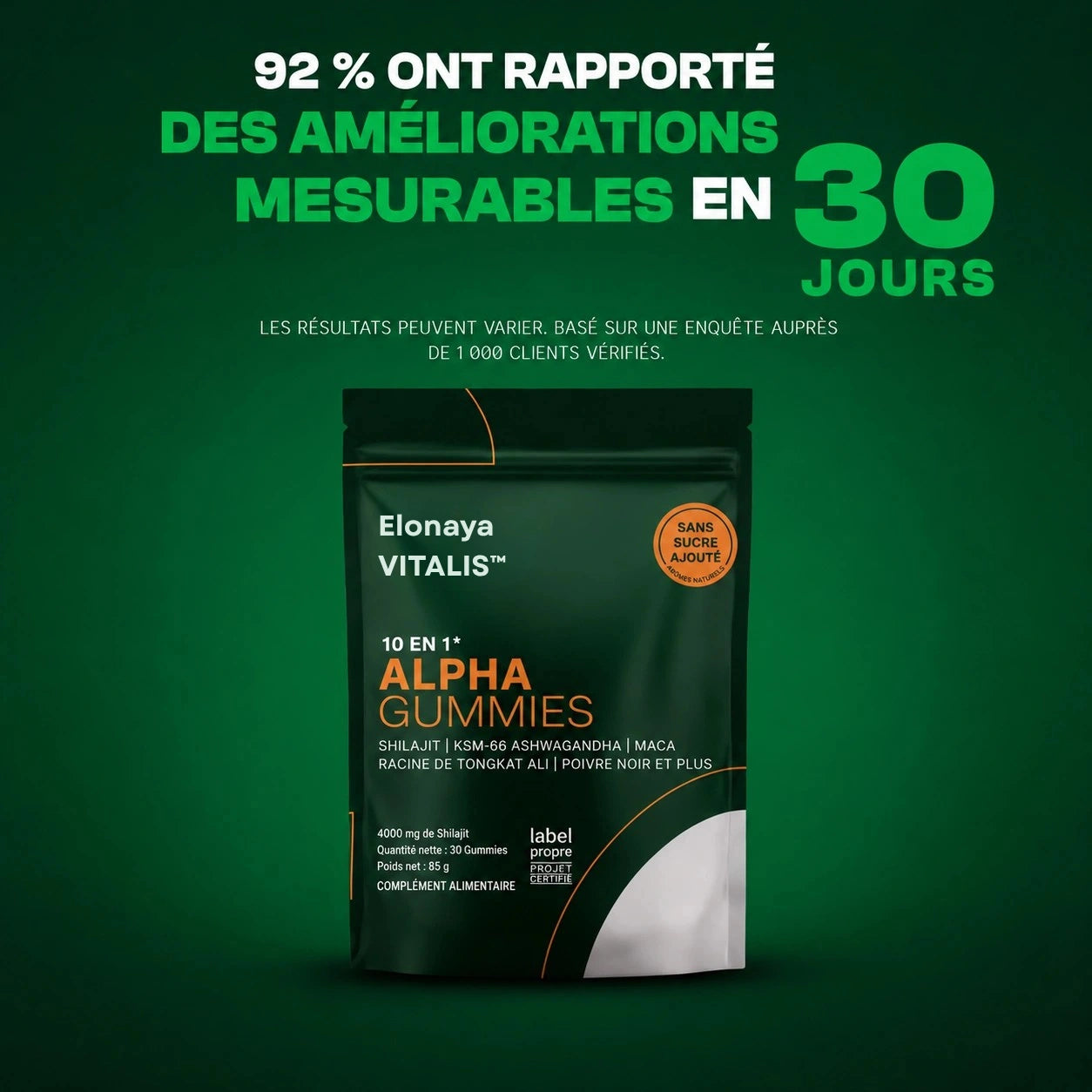 ELONAYA VITALIS™ | 10-en-1 Vitalité Masculine